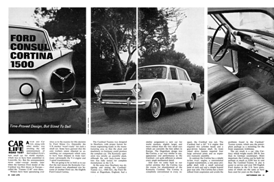 CL September 1963 – Ford Consul Cortina 1500
