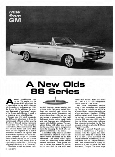 CL October 1963 - A New Olds 88 Series
