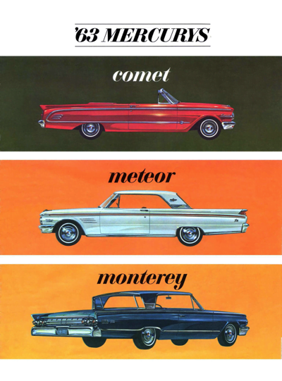 1963 Mercury Prestige Brochure