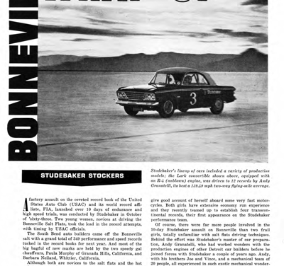HR January 1964 – BONNEVILLE  WRAP- UP