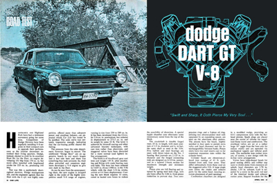 CL April 1964 – dodge DART GT V-8