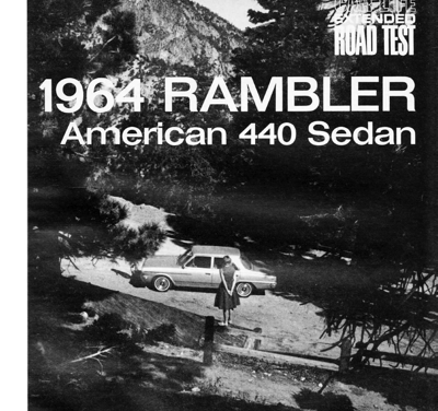 CL April 1964 – 1964 RAMBLER American 44 Sedan