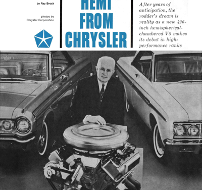 HR April 1964 – MODERN HEMI FROM CRYSLER
