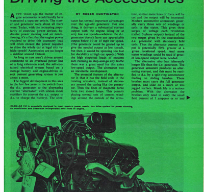 CL May 1964 – Driving the Accessories
