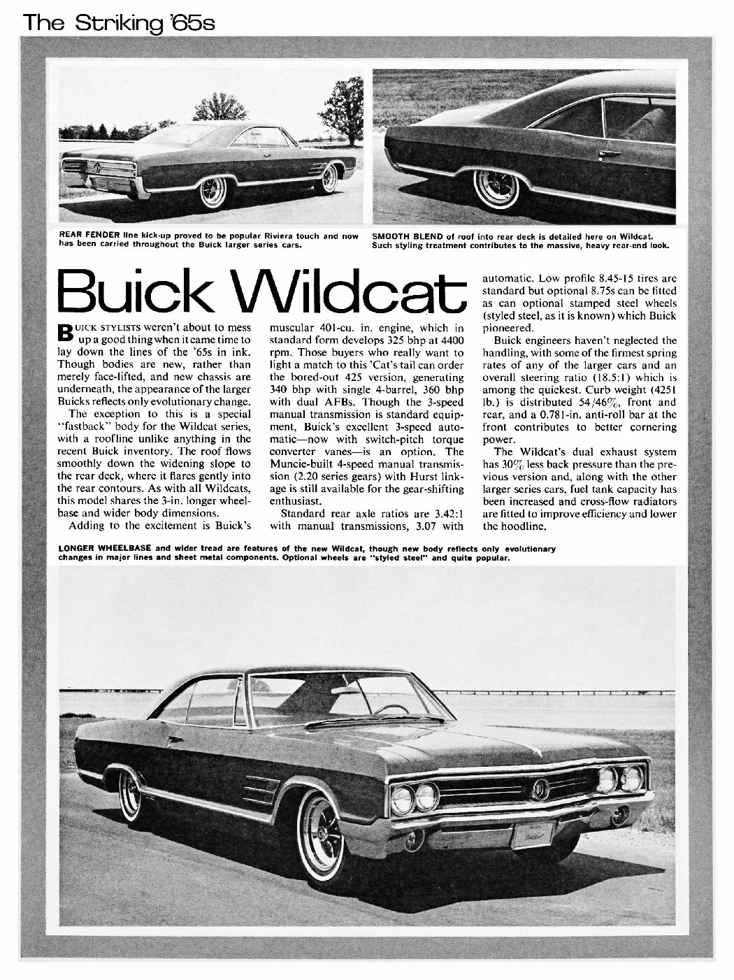 CL October 1964 – 1965 Buick Wildcat Preview