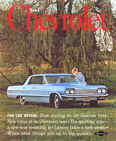 1964 Chevrolet Brochure Full Size (Composite View)