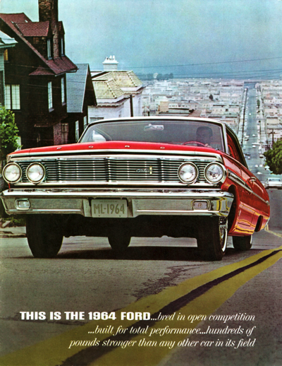 1964 Ford Brochure Full Line Prestige (Composite View)