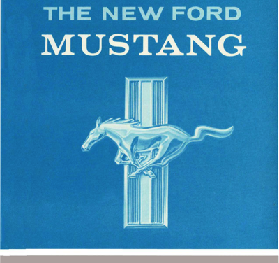 1964 1/2 Ford Press Kit Mustang