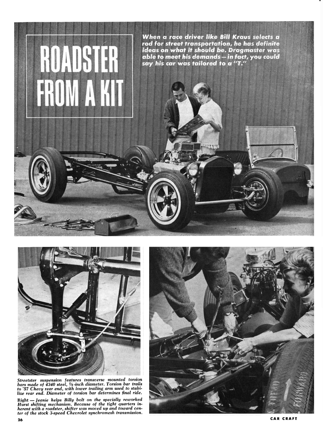 CC July 1965 - ROADSTER FROM A KIT