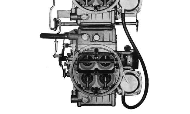 1965 Ford Ad Dual Quad 427 Carbs “With eight pipes in the organ what noble music it makes!”