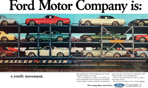 1965 Ford Ad Mustang “Ford Motor Company Is: A youth movement”