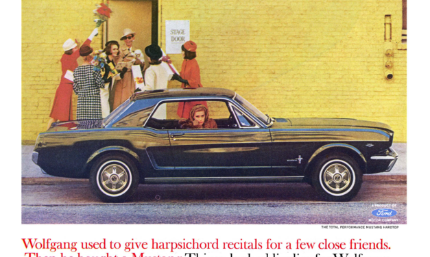 1965 Ford Ad Mustang “Wolfgang”