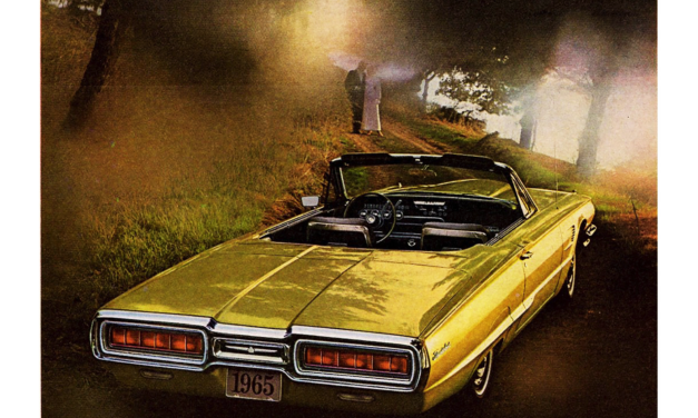 1965 Ford Ad Thunderbird “There are three roads to Thunderbird enchantment”