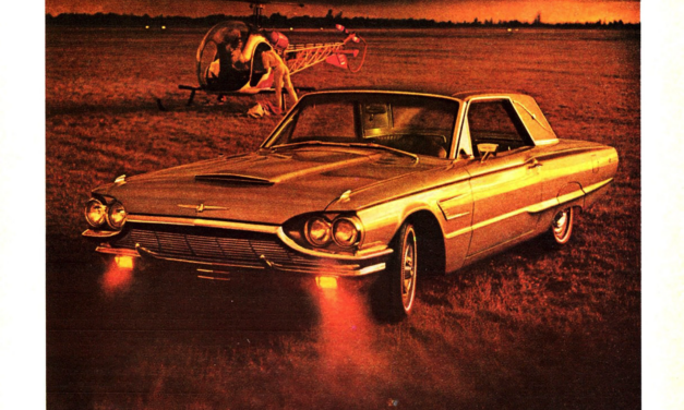 1965 Ford Ad Thunderbird “Take off on a whole new approach to luxury travel”