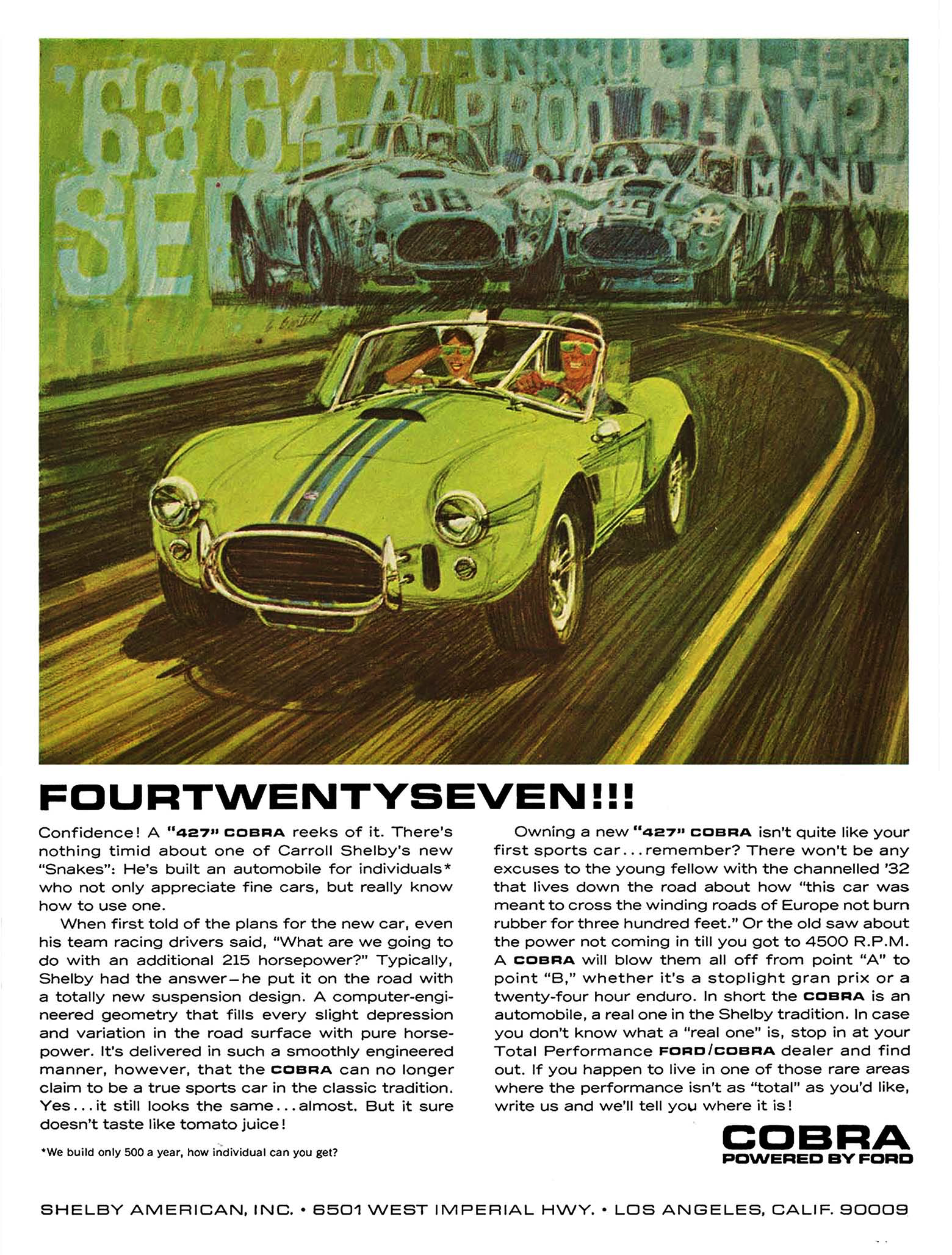 1965 Shelby Ad Cobra "FourTwentySeven"