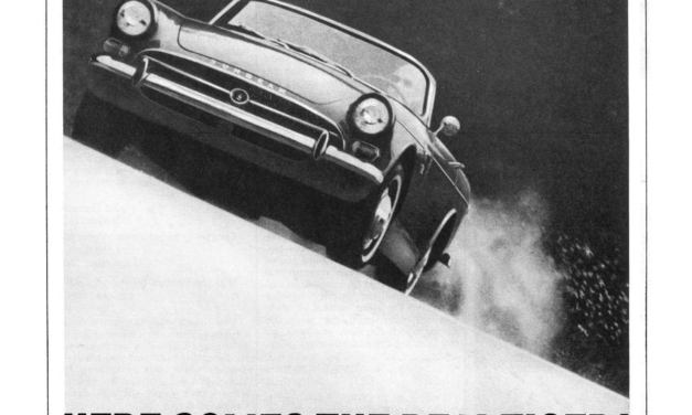 1965 Rootes Sunbeam Tiger, Down, Cats Here Comes The Real Tiger!