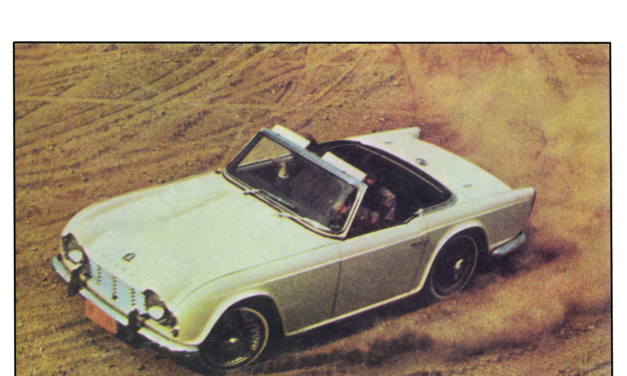1965 Triumph Ad “It takes more than a tach to make a sports car.”