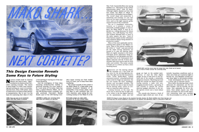CL January 1966 - Maka Shark...Next Corvette?