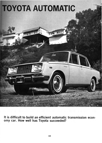 RTM May 1966 TOYOTA AUTOMATIC