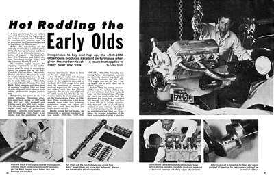 PHR June 1966 Hot Rodding the Early Olds