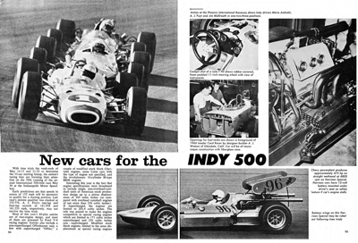 PHR June 1966 New cars for the Indy 500