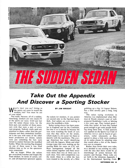 CL September 1966 THE SUDEN SEDAN