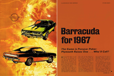 CL December 1966 Barracuda for 1967