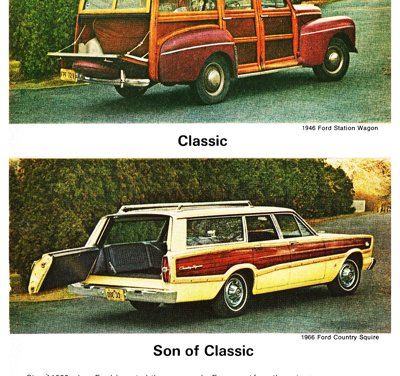 1966 Ford Ad Country Squire “Classic – Son of Classic”