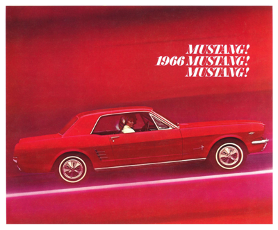 1966 Ford Brochure Mustang (Composite View)