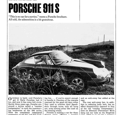 CD January 1967 – Porsche 911S