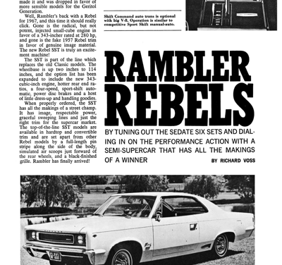 HPC February 1967 – Rambler Rebels