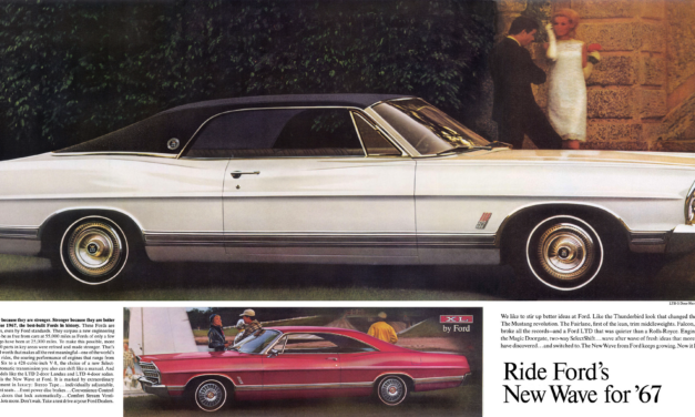1967 Ford Ad “Americas Newest Luxery Car” LTD, XL