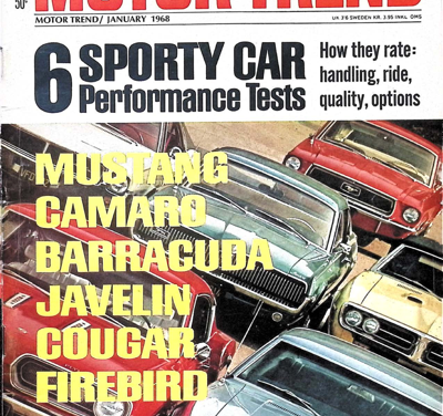 Motor Trend – January 1968