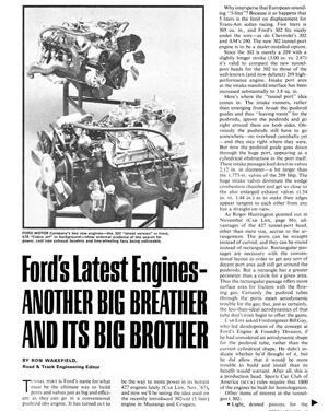 CL – February 1968 – Ford’s Latest Engines- Another BIg Breather and its big Brother