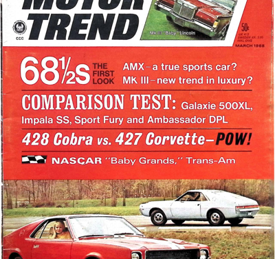 Motor Trend – March 1968