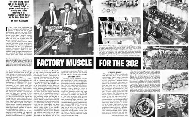 CC – August 1968 – Factory Muscle for the 302