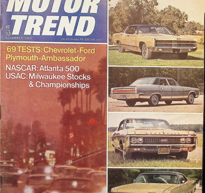 Motor Trend – November 1968