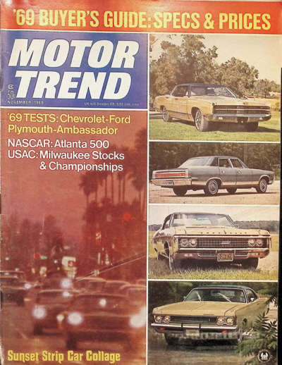 Motor Trend – November 1968