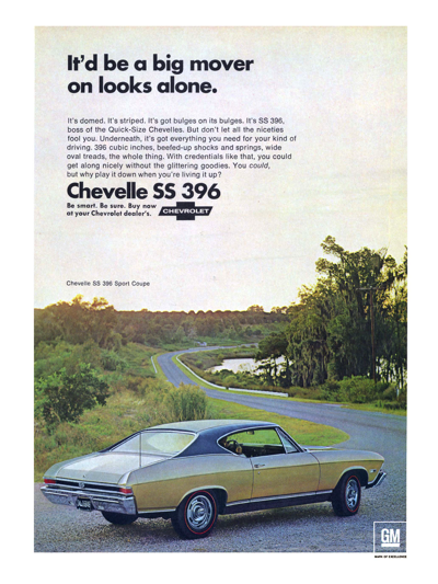 1968 Chevrolet Chevelle "It'd be a big mover on looks alone."