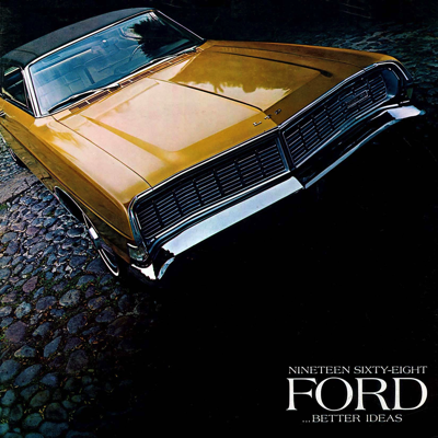 1968 Ford Brochure Large Car (Composite View)