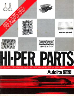 1968 Ford Hi-Performance Catalog by Autolite
