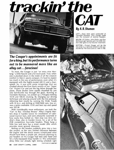 CC April 1969 - trackin' the CAT