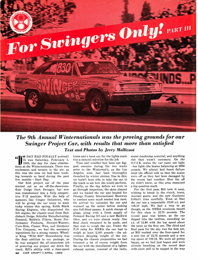 CC April 1969 - For Swingers Only PART III