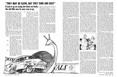 CC April 1969 - "THEY MAY BE SLOW, BUT THEY SURE ARE UGLY"
