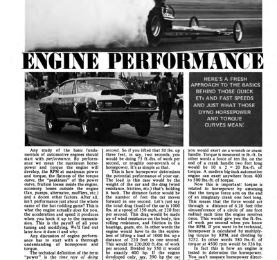 PHR May 1969 – THE FUNDAMENTALS OF ENGINE PERFORMANCE