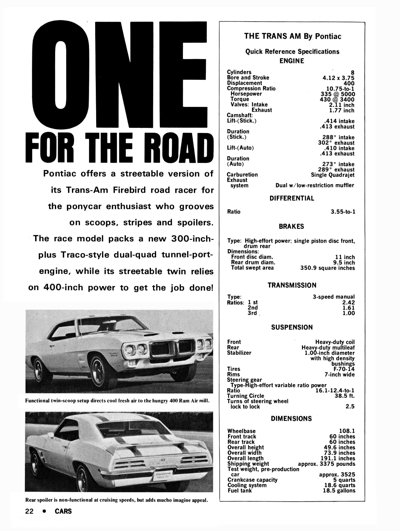 HPC June 1969 - ONE FOR THE ROAD