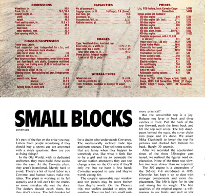 CL July 1969 – SMALL BLOCKS