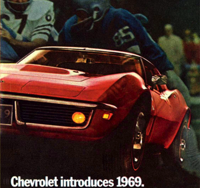 1969 Chevrolet Brochure Super Sport/College Football 100 Yrs.