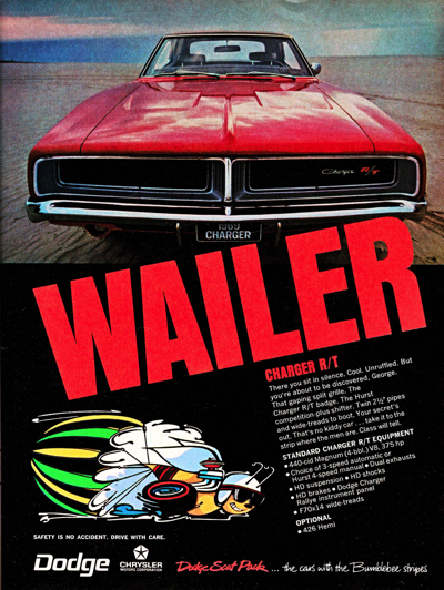 1969 Dodge Ad Charger "Wailer"