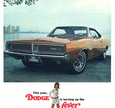 1969 Dodge Fever Auto Show Newspaper Insert